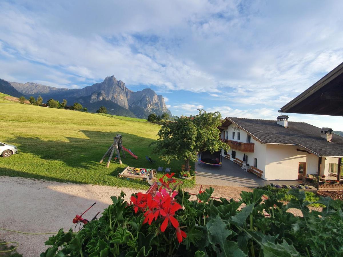 Apartments Schererhof Castelrotto Eksteriør billede